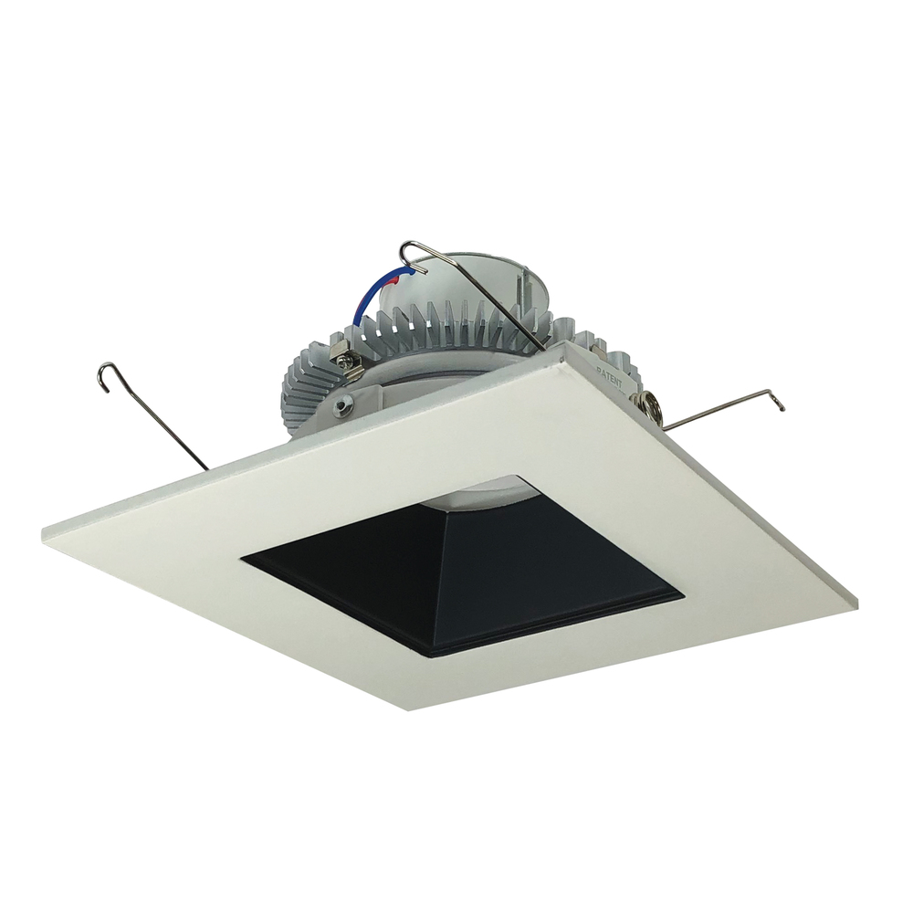 6&#34; Cobalt Click Square Retrofit Reflector with Square Aperture, 750lm / 10W, 4000K, Black