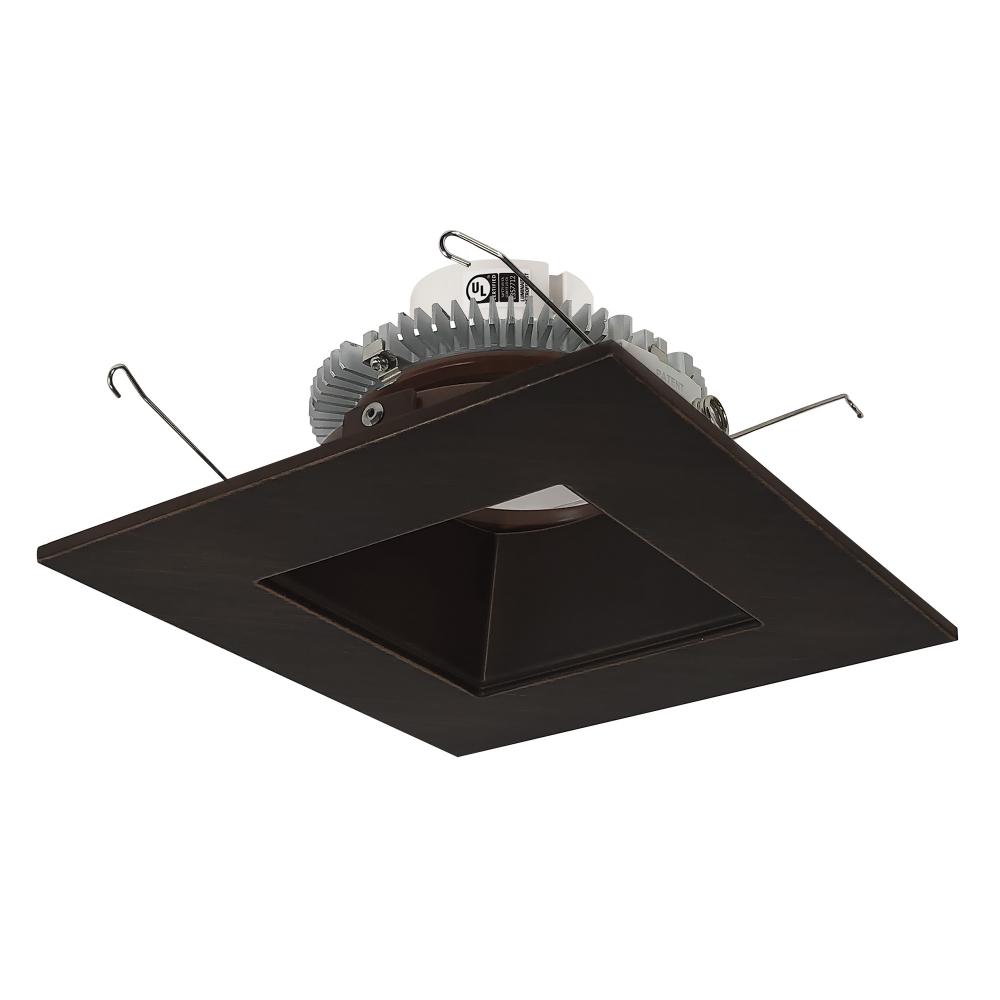6&#34; Cobalt Click Square Retrofit Reflector with Square Aperture, 1000lm / 13.5W, Selectable CCT,