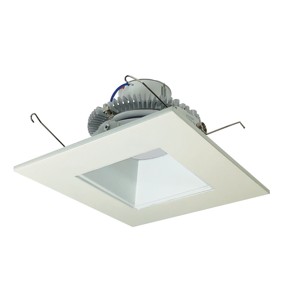6&#34; Cobalt Click Square Retrofit Reflector with Square Aperture, 1000lm / 12W, 4000K, Matte