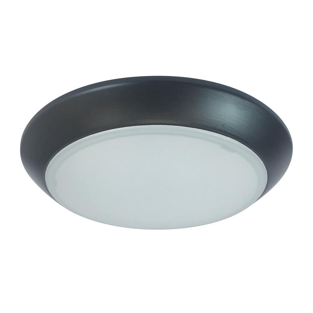 8&#34; AC Opal LED Surface Mount, 2150lm / 32W, 5000K, Bronze finish