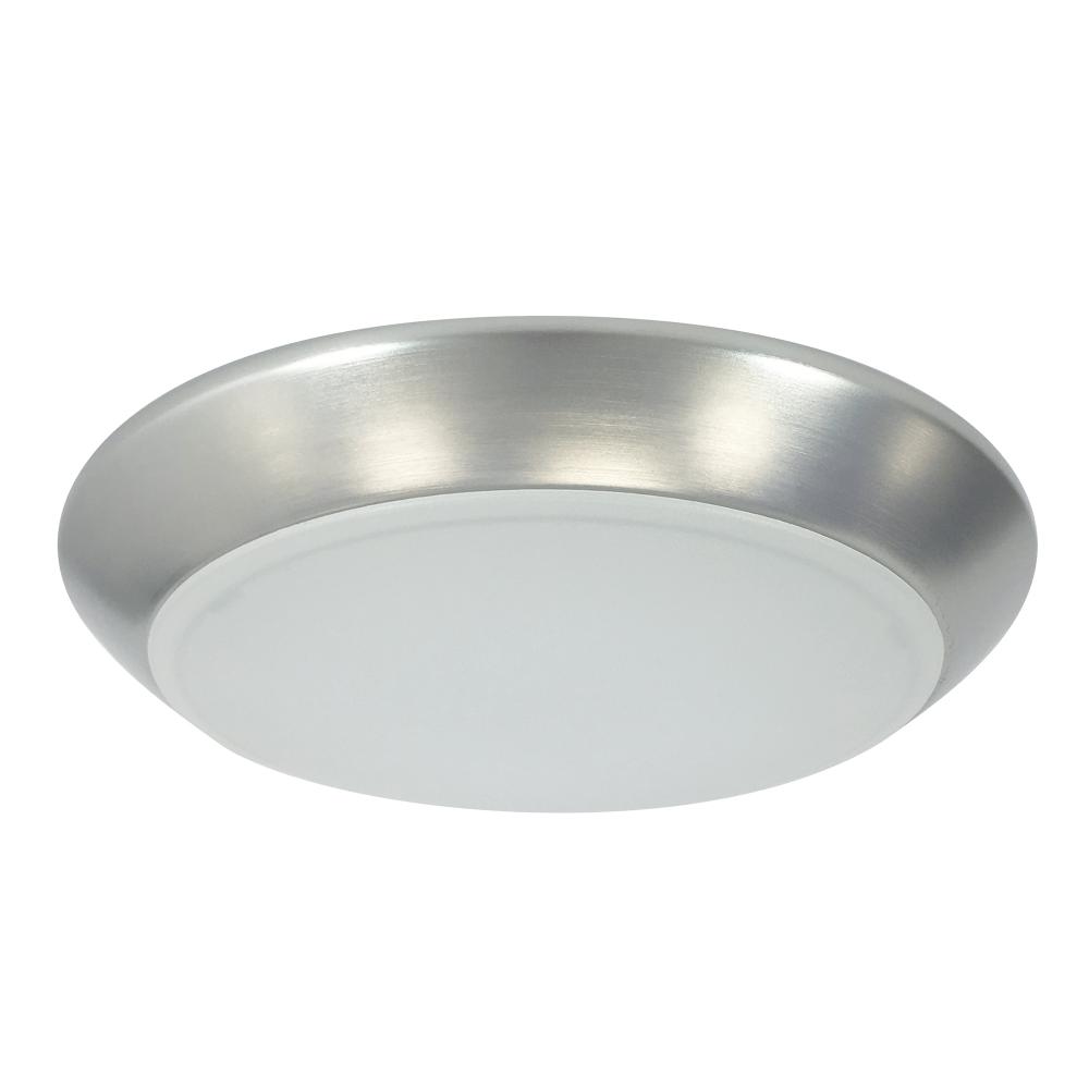 8&#34; AC Opal LED Surface Mount, 2150lm / 32W, 4000K, Natural Metal finish
