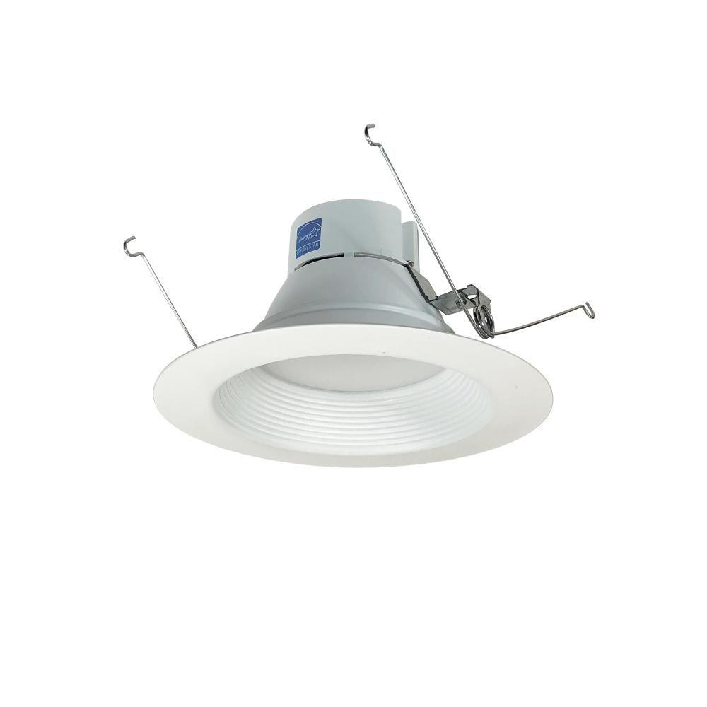 5&#34;/6&#34; Onyx LED Retrofit Baffle, 750lm / 12.5W, 5000K, White finish