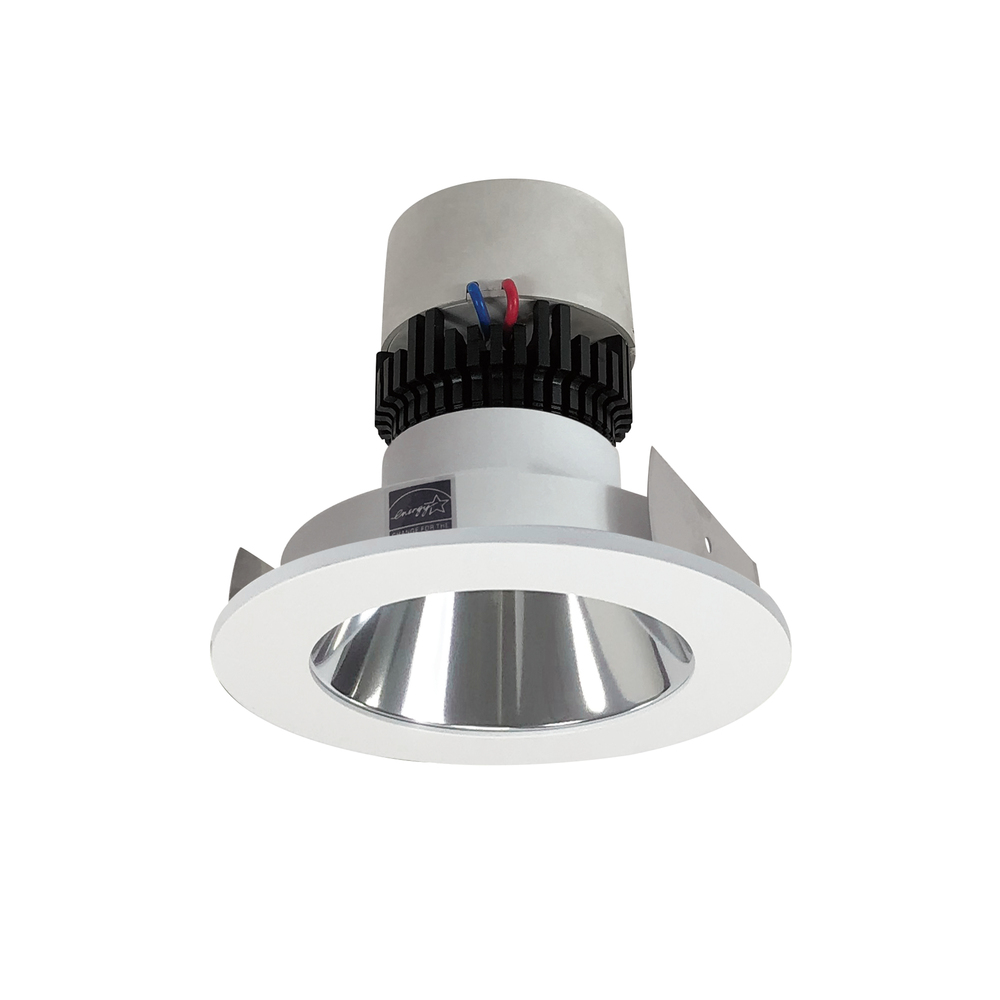 4&#34; Pearl LED Round Retrofit Reflector, 1000lm / 12W, 2700K, Specular Clear Reflector / Matte