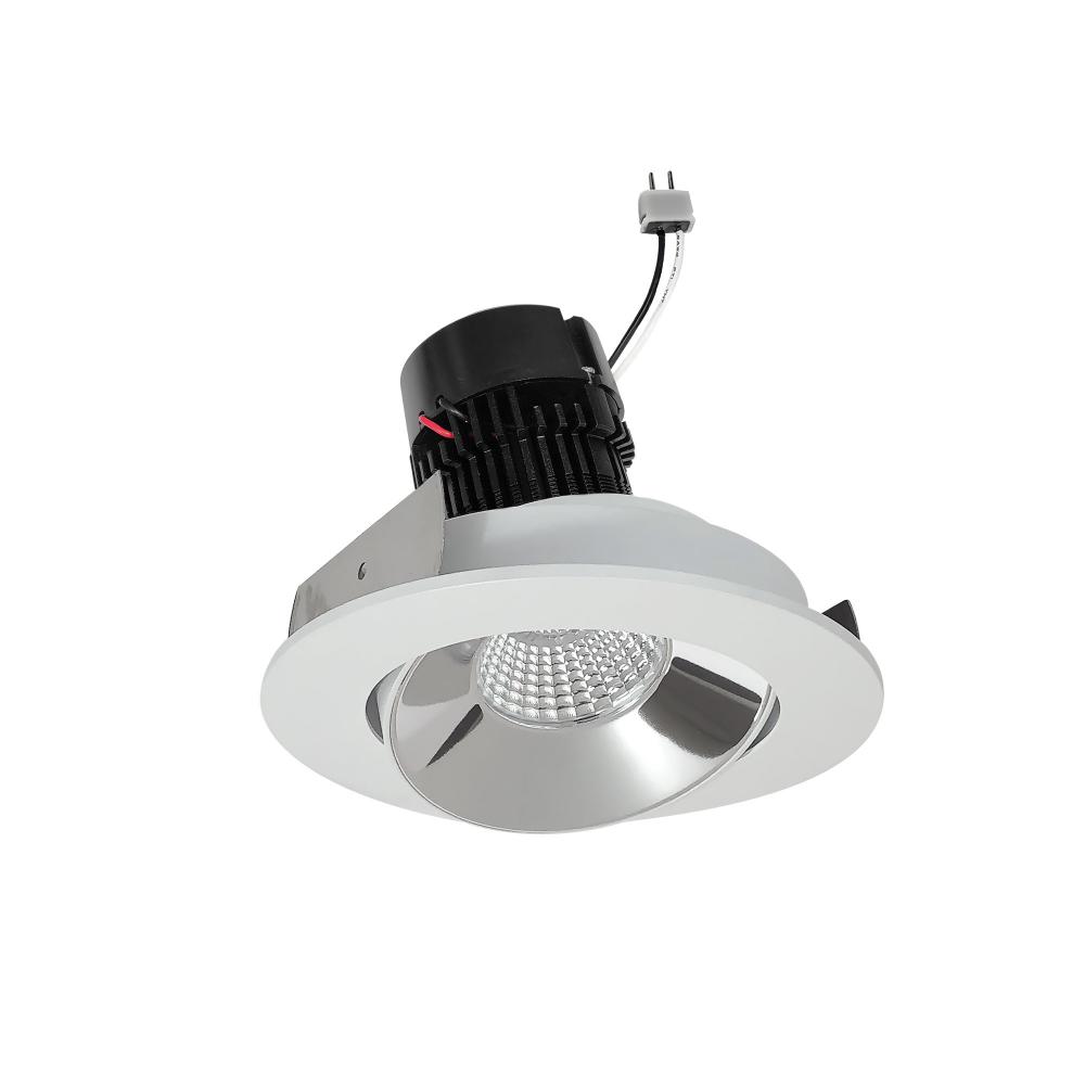 4&#34; Pearl Low Voltage LED Round Adjustable Cone Retrofit, 1200lm / 11W, 4000K, Specular Clear