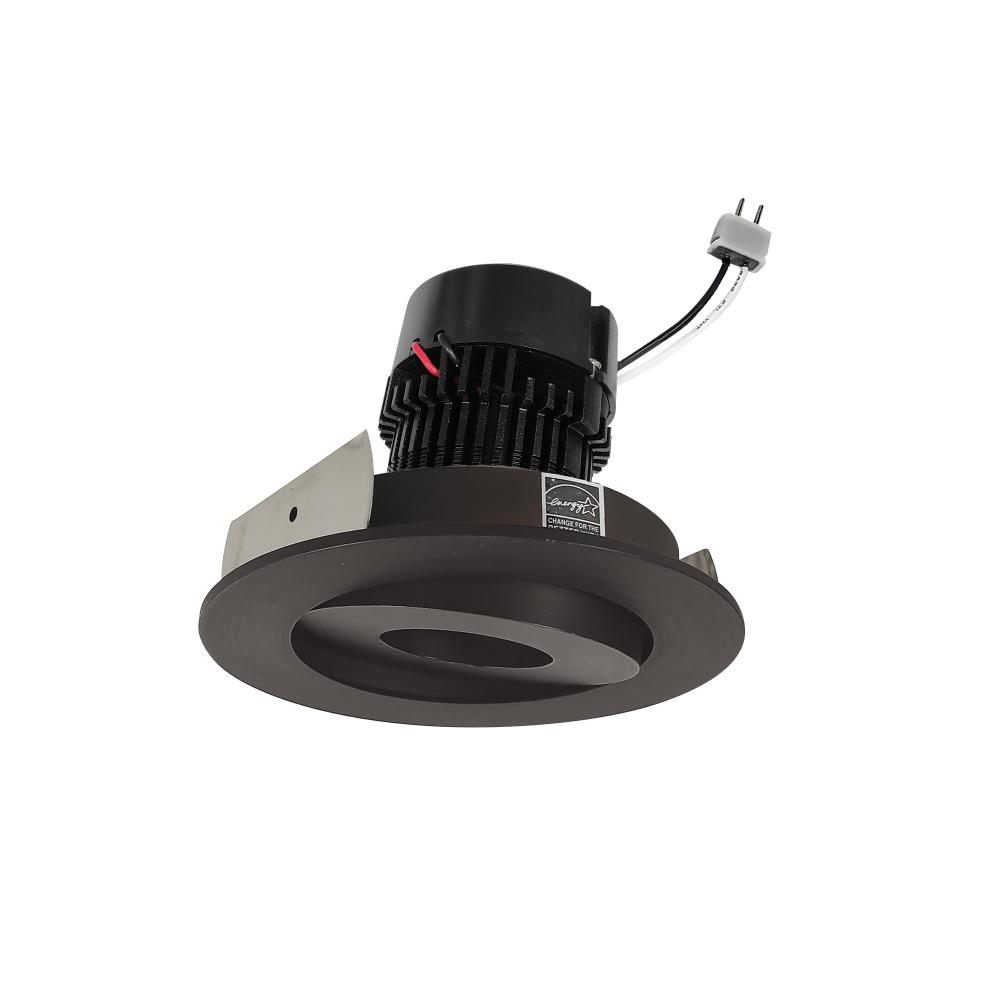 4&#34; Pearl Low Voltage LED Round Adjustable Gimbal Retrofit, 1050lm / 11W, 4000K, Bronze Finish