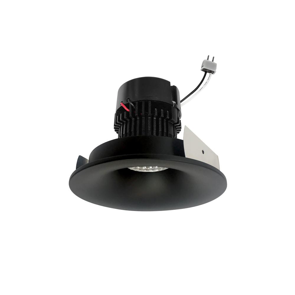 4&#34; Pearl Low Voltage LED Round Bullnose Retrofit, 1200lm / 11W, 4000K, Black Finish