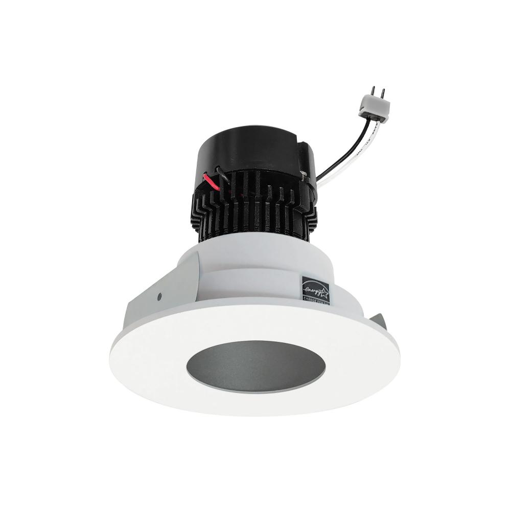 4&#34; Pearl Low Voltage LED Round Pinhole Retrofit, 550lm / 11W, Comfort Dim, Haze Pinhole / Matte