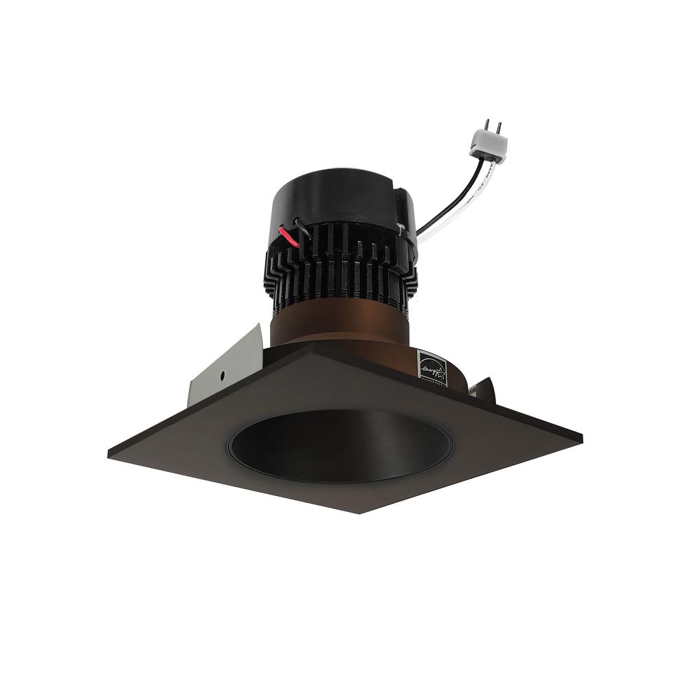 4&#34; Pearl Low Voltage LED Square Retrofit Reflector with Round Aperture, 1150lm / 11W, 4000K,