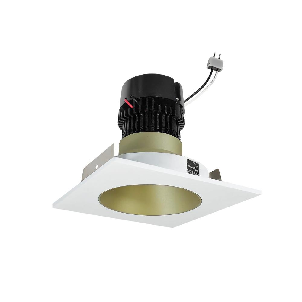 4&#34; Pearl Low Voltage LED Square Retrofit Reflector with Round Aperture, 700lm / 11W, Comfort