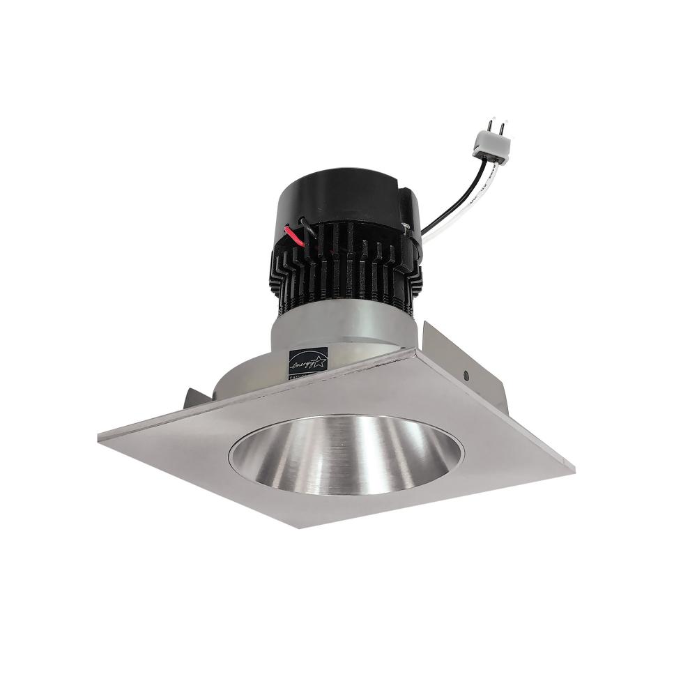 4&#34; Pearl Low Voltage LED Square Retrofit Reflector with Round Aperture, 1150lm / 11W, 4000K,