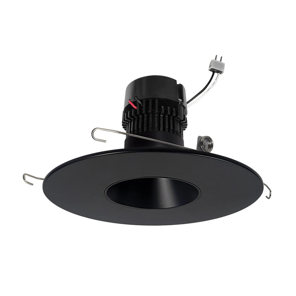 5&#34;/6&#34; Pearl Low Voltage LED Round Retrofit Reflector, 1150lm / 11W, 4000K, Black Reflector /