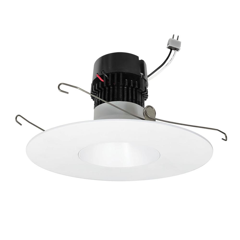 5&#34;/6&#34; Pearl Low Voltage LED Round Retrofit Reflector, 1150lm / 11W, 2700K, Matte Powder