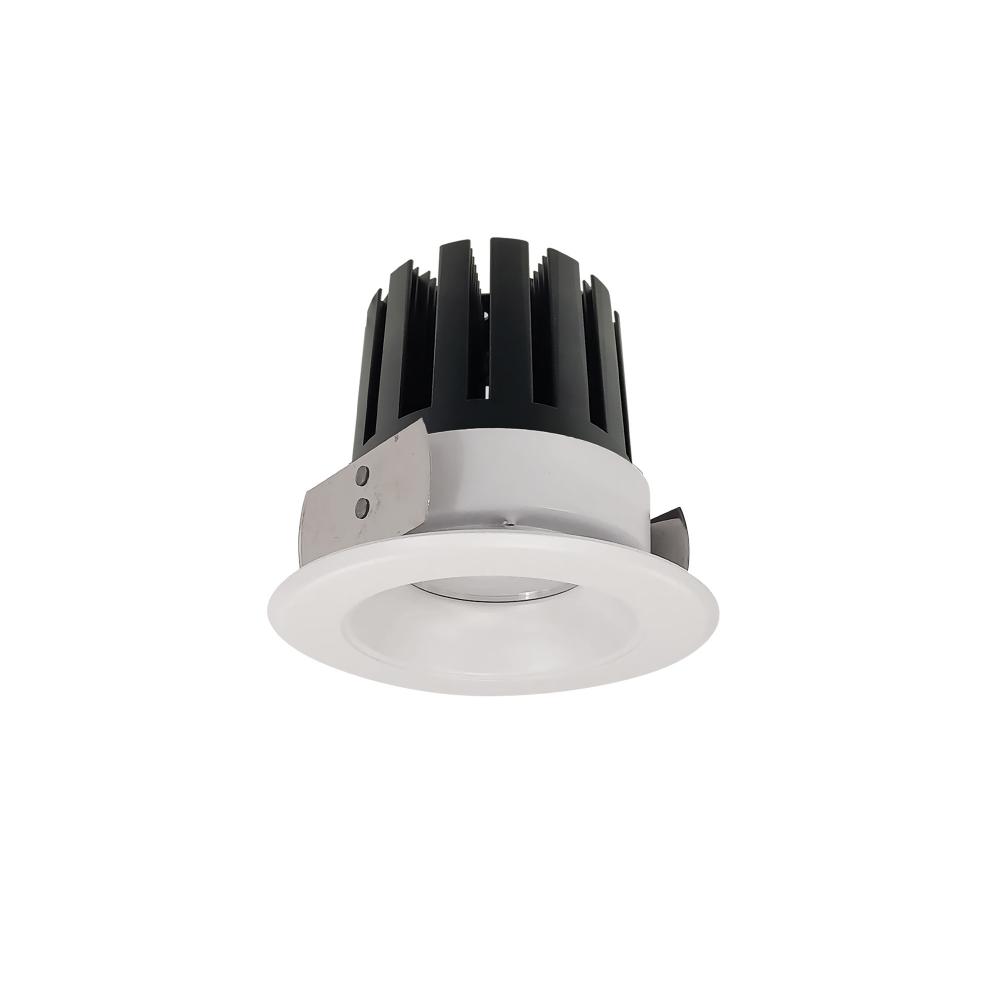 4&#34; Marquise III Round Open Reflector, 2500lm, 3000K, Narrow Flood Optic, White Reflector/White