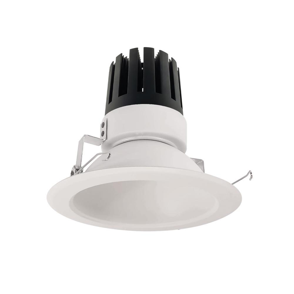 6&#34; Marquise III Round Open Reflector, 2500lm, 3500K, Spot Optic, White Reflector/White Flange