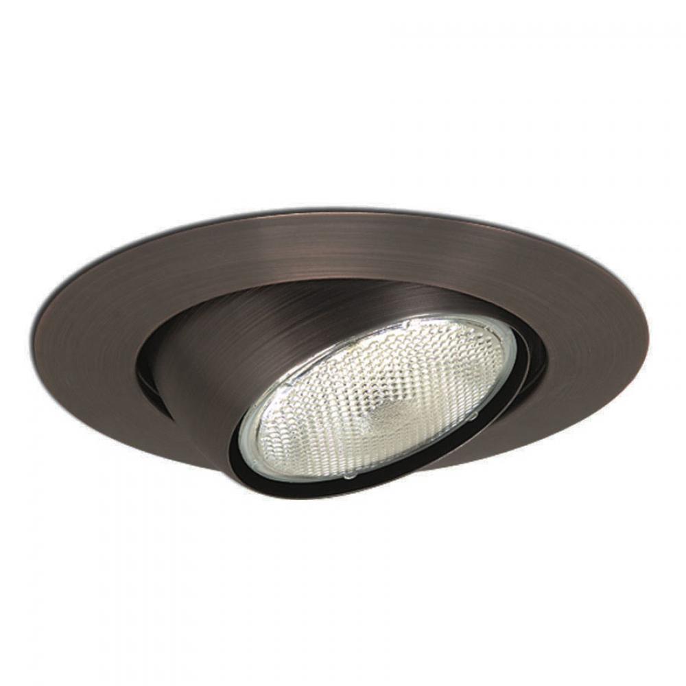 6&#34; BR/PAR30 Eyeball w/ Metal Trim, Bronze