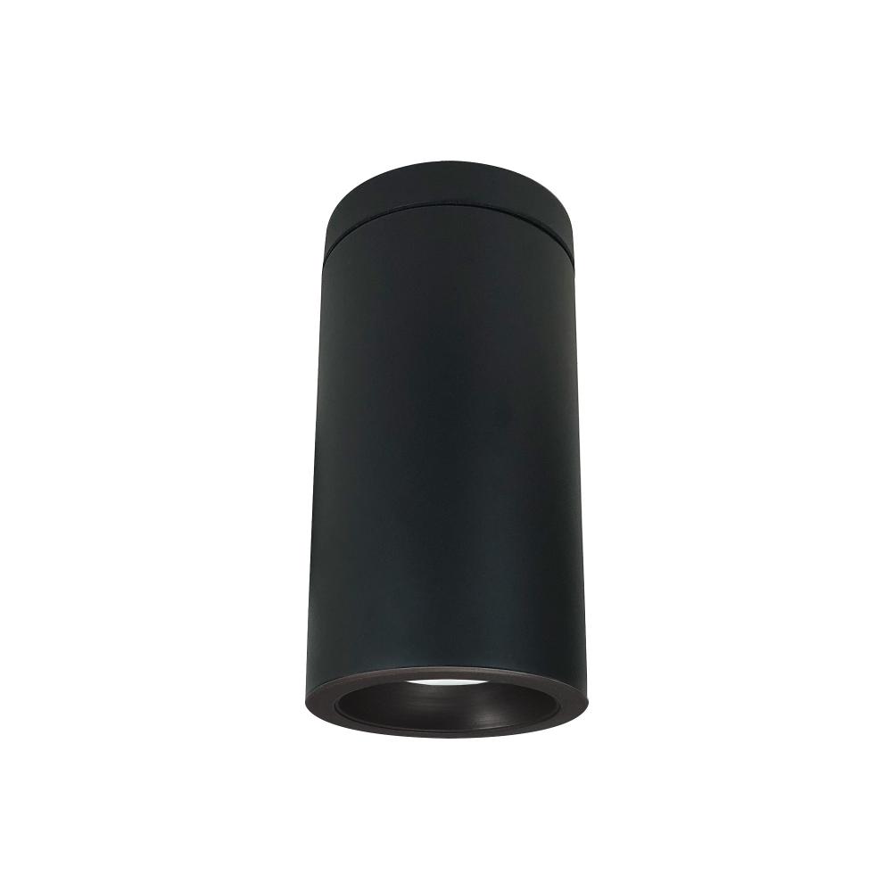 6&#34; Cobalt Surface Mount Cylinder, Black, 1000L, 3500K, Bronze/Bronze Reflector, 120V