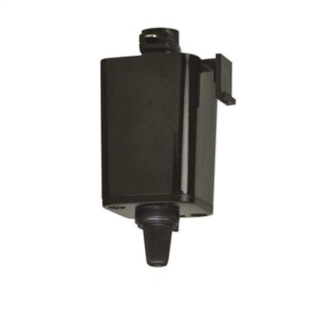 Pendant to Track adapter, 1 or 2 circuit track, Black