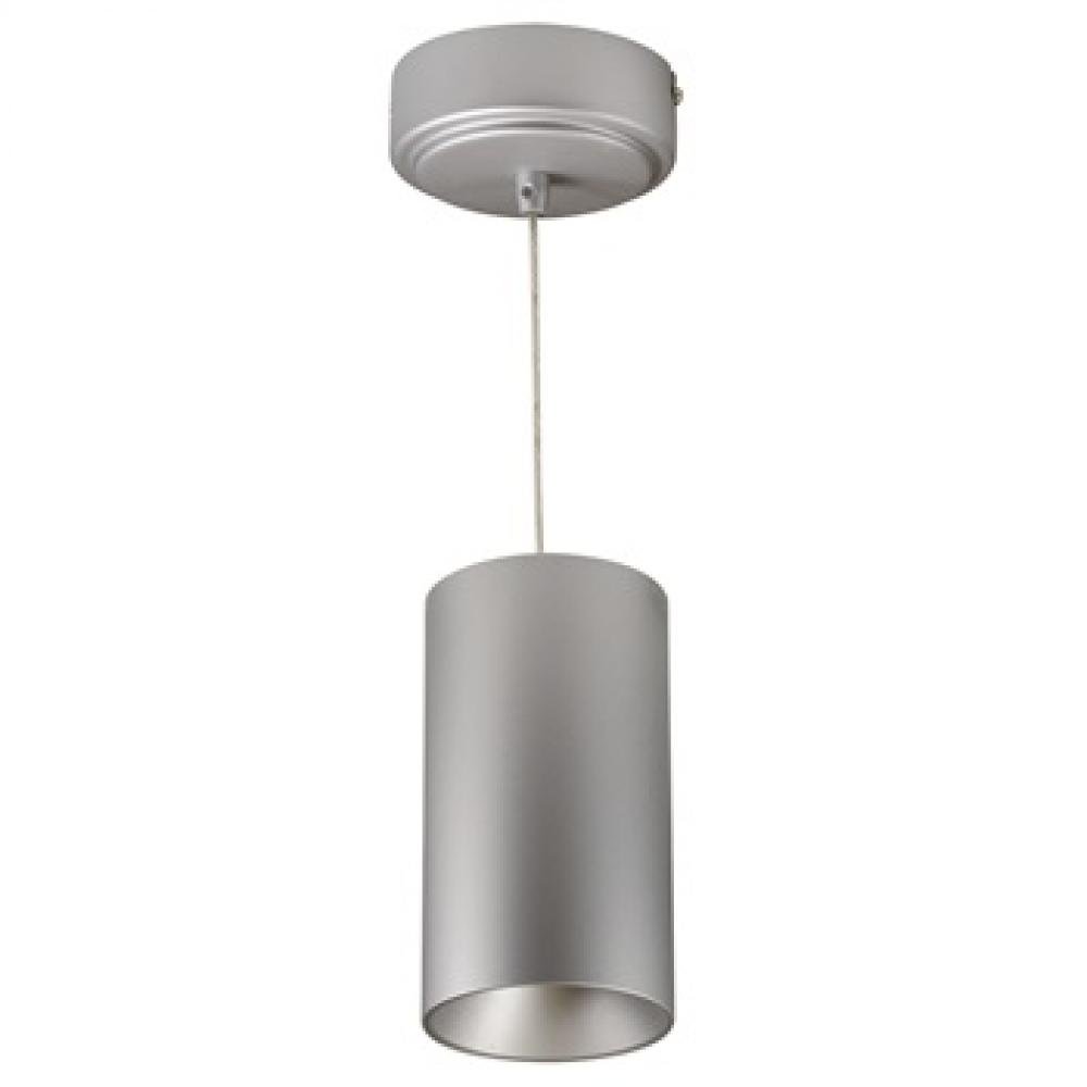 3&#34; iLENE Cable Mount Mini Cylinder, 1500lm, 30W, 3500K, Silver, 120V Triac/ELV/0-10V & 277V