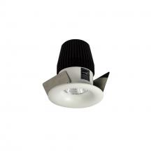 Nora NIOB-1RNBCDXWW - 1" Iolite LED BWF Round Bullnose, 600lm, Comfort Dim, White Reflector / White Flange