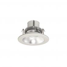 Nora NLCBC2-45135DW/10EM - 4" Cobalt Click Round Retrofit Reflector, 1000lm / 12W, 3500K, Diffused Clear Reflector / White