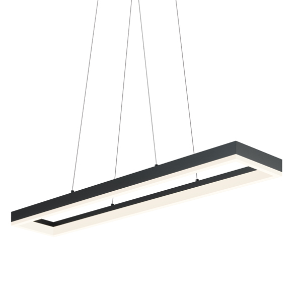 43&#34; LED Rectangle Pendant