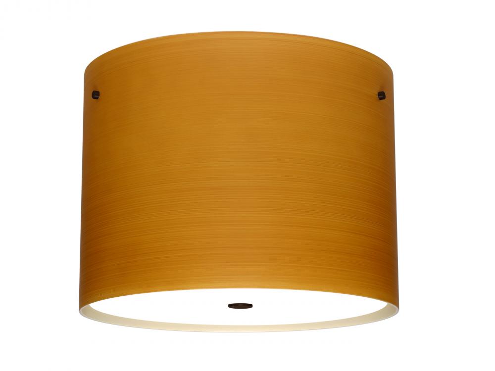 Besa Ceiling Tamburo 16 Bronze Oak 3x60W A19