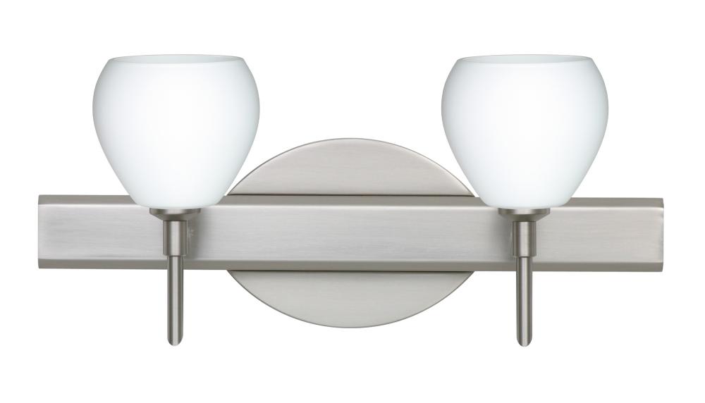 Besa Wall Tay Tay Satin Nickel Opal Matte 2x40W G9