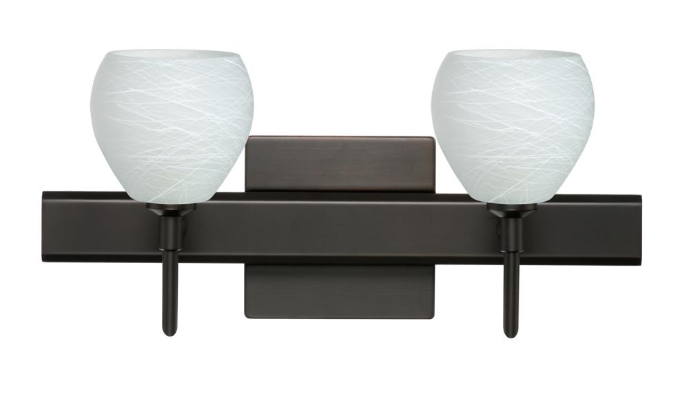 Besa Wall With SQ Canopy Tay Tay Bronze Cocoon 2x40W G9