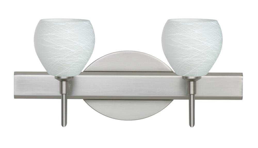 Besa Wall Tay Tay Satin Nickel Cocoon 2x40W G9