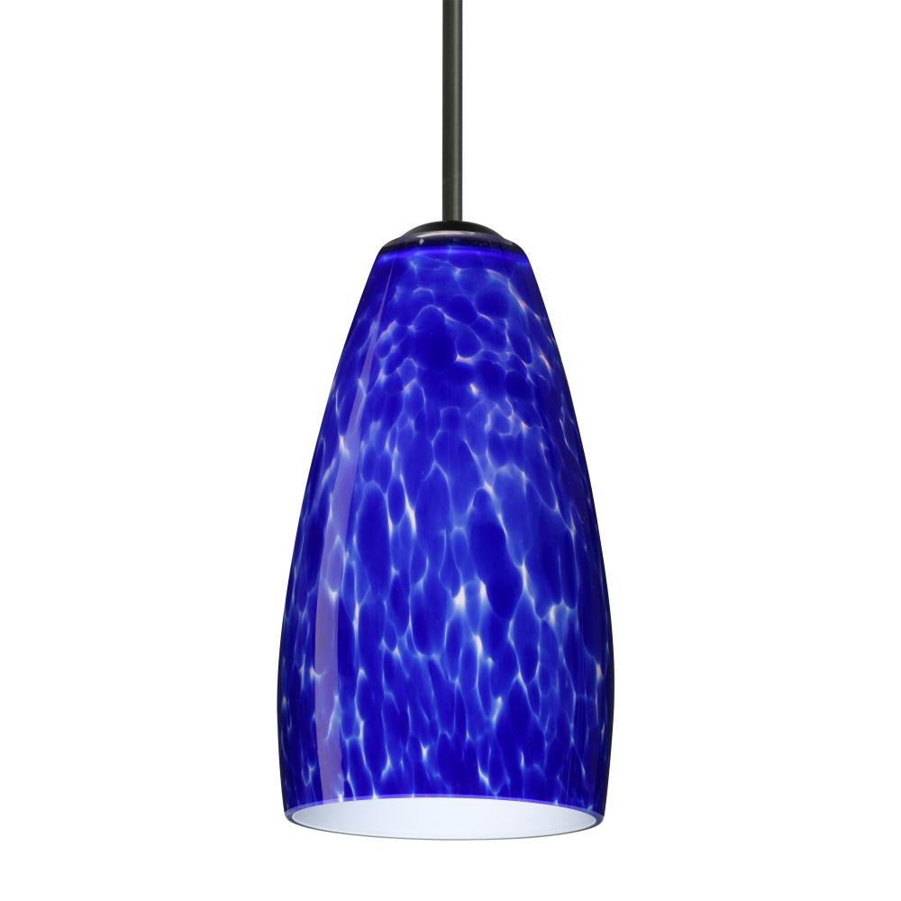 Besa Chrissy Pendant For Multiport Canopy Black Blue Cloud 1x50W MAX E12 Base