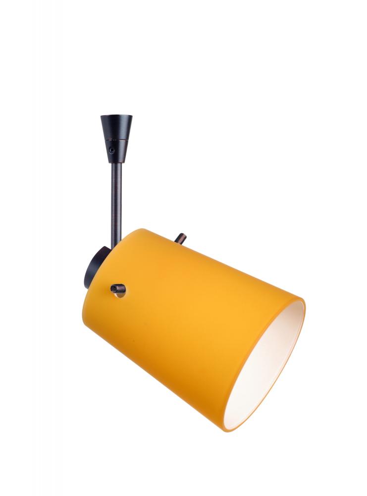 Besa Spotlight With 18&#34; Stem Tammi 3 Bronze Apricot Matte 1x50W Halogen Mr16