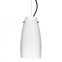 Besa Lighting 1KX-1512KR-BK - Besa Tao 10 Cable Pendant Chalk Black 1x75W MAX E26 Base