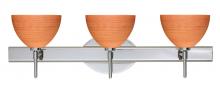 Besa Lighting 3SW-4679CH-CR - Besa Wall Brella Chrome Cherry 3x40W G9
