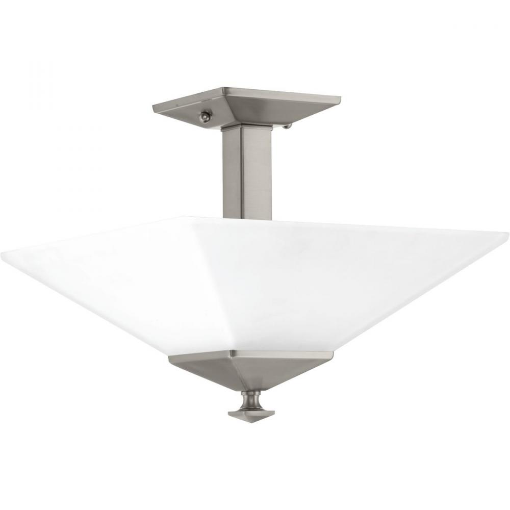 Clifton Heights Collection 12-3/4&#34; Two-Light Semi-Flush
