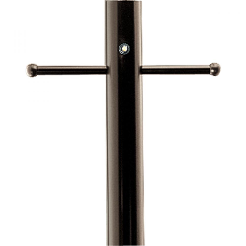 Outdoor 7&#39; Aluminum Post with Photocell