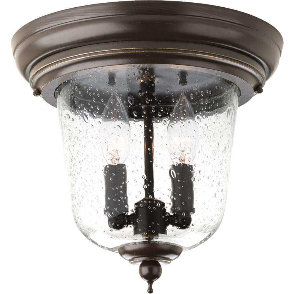 Ashmore Collection Two-Light 10-1/2&#34; Close-to-Ceiling