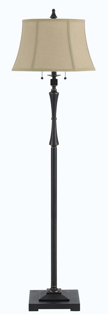 61&#34; Height Metal Floor Lamp in Oil Rubbed Bronze