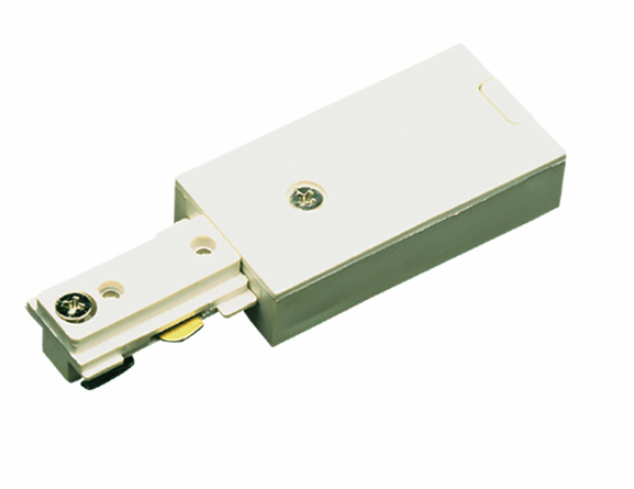 1.5&#34; Height Live End Connector in White