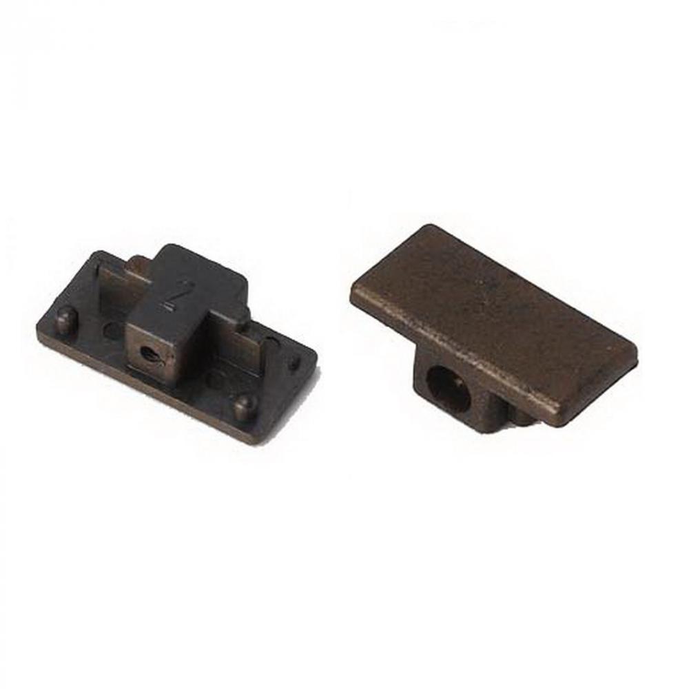 0.5&#34; Height Dead End Cap in Rust