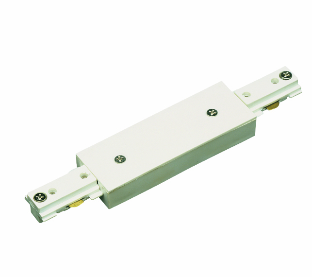 0.8&#34; Height Straight Connector in White