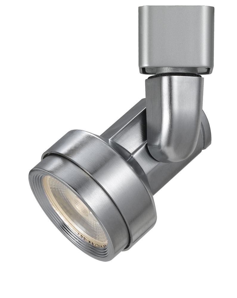 4.5&#34; Height Metal Track Head in Brushed Steel