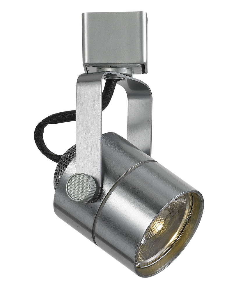 5.5&#34; Height Metal Track Head in Brushed Steel