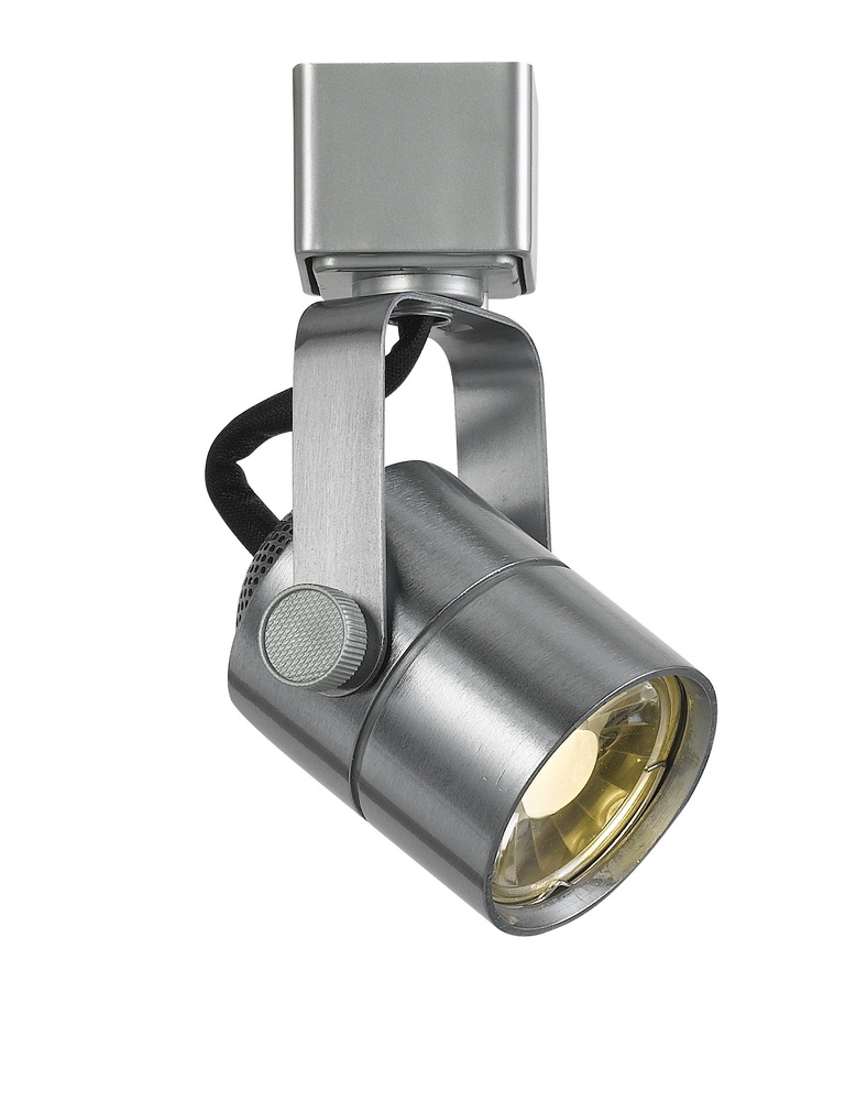 5&#34; Height Metal Track Head in Brushed Steel