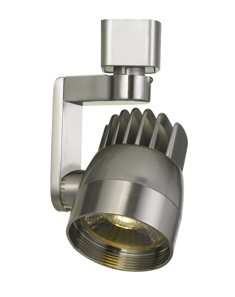 5&#34; Height Metal Track Head in Brushed Steel