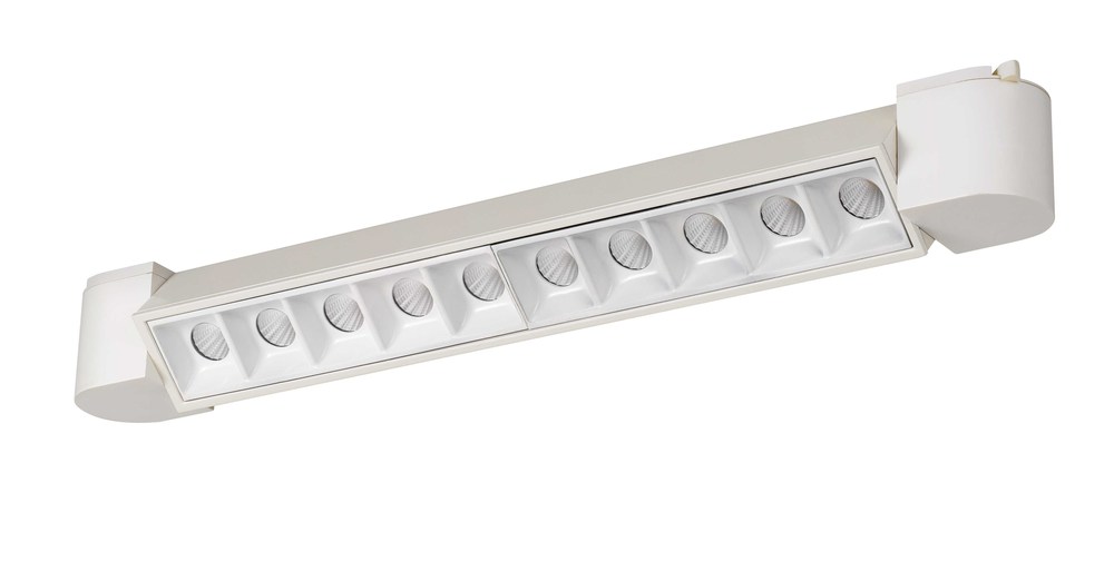 13.75&#34; Height Casted Aluminum Fixture in White Finish