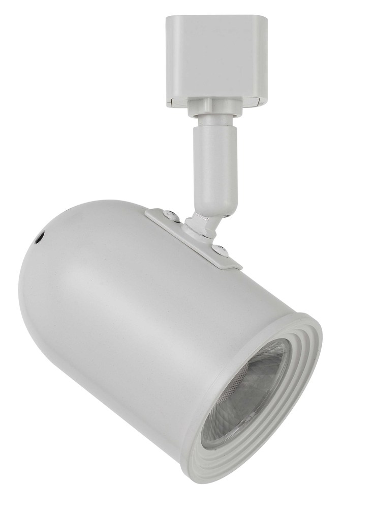 6&#34; Height Metal Track Head in White Finish