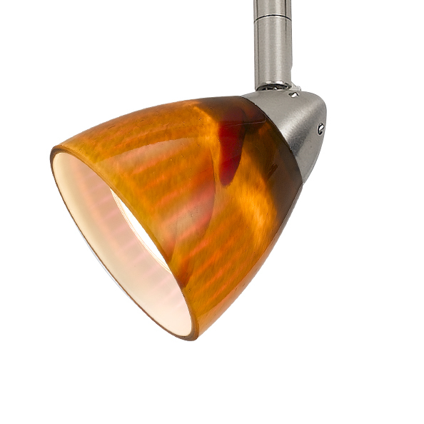 4.87&#34; Tall Serpentine Track Head with Shade