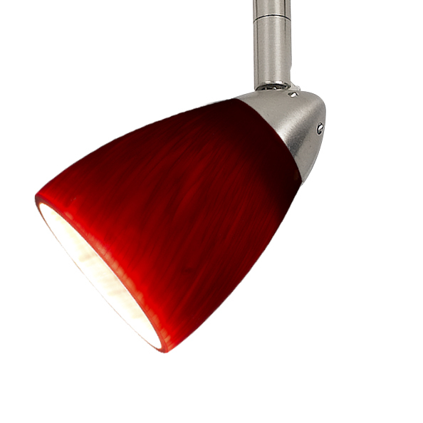 4.87&#34; Tall Serpentine Track Head with Shade