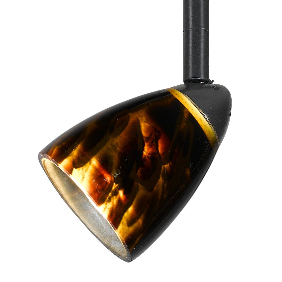 4.87&#34; Tall Serpentine Track Head with Shade