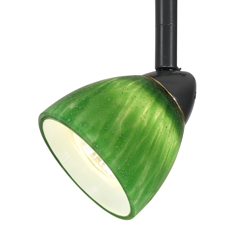 4.87&#34; Tall Serpentine Track Head with Shade